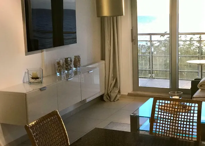 公寓 Wechta Baltic 608 Z Widokiem Na Morze 米兹多洛杰